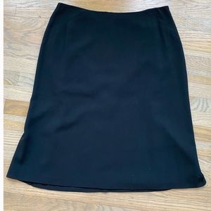 🦋 TALBOTS vintage skirt, black, size 14